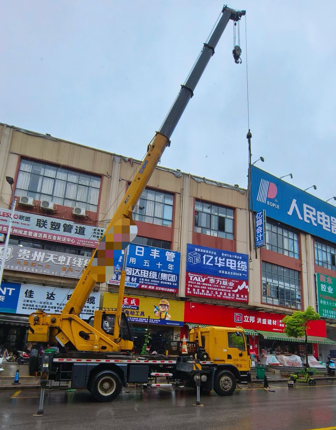 中山市吊车吊机租赁桥梁吊装