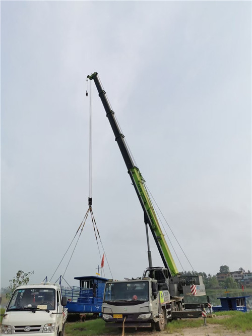 中山市桥梁建设吊装案例